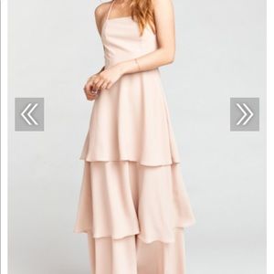 Show Me Your MuMu Calypso in dusty blush crisp